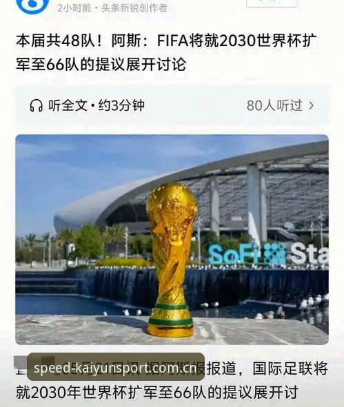 2030世界杯扩军至66队：球迷必备的观赛新视野
